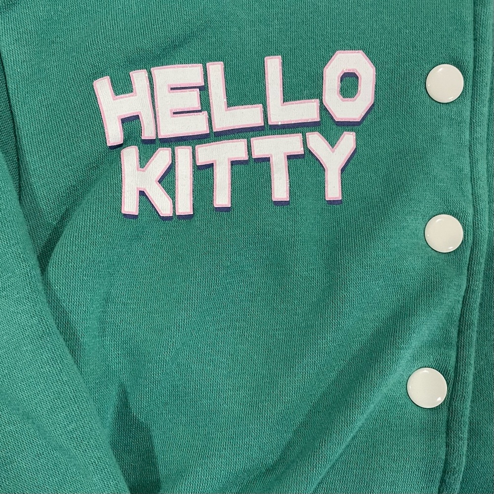 Hello Kitty Kids Jacket & Hoodie Bundle | Size 7 | Sanrio Outerwear Set - Picture 3 of 13